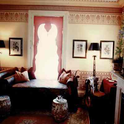 North view of "Lady's Chamber", Palmer House, 1989