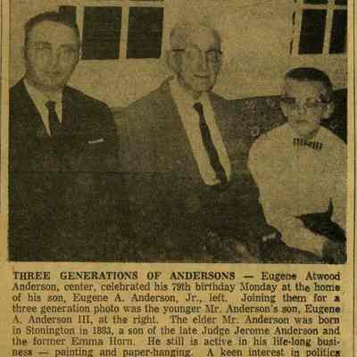 Three Generations of Andersons