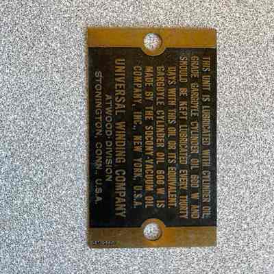 Plaque
