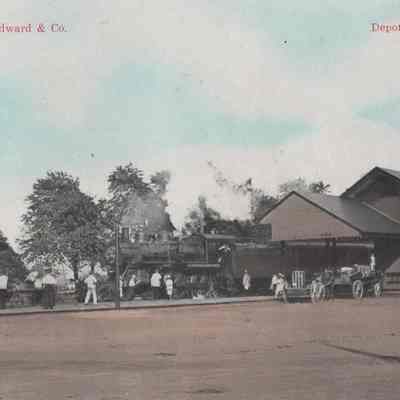 "Depot, Stonington, Conn."