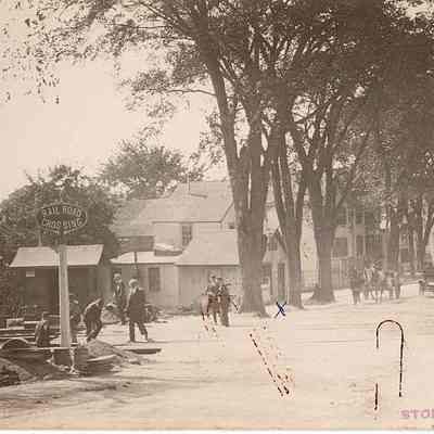 Elm Street at Hyde's Crossing, Stonington CT