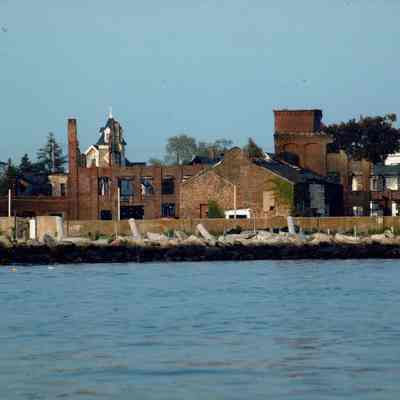 Atwood/Monsanto Ruins from the Harbor, 2003