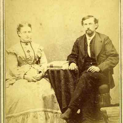 Unidentified man and woman