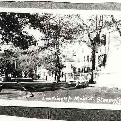 Looking up Main Street