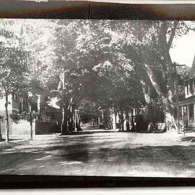 Main Street, looking north to Wall Street