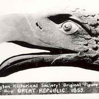 Original figure head from "Great Republic"