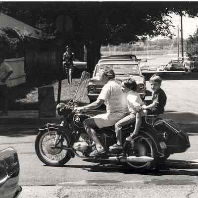 Percy Knauth at Village Fair