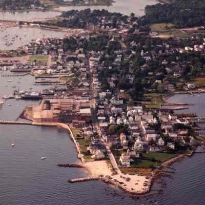 Aerial Photographs, Stonington Coastline