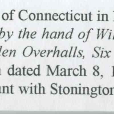 Original Documents Relating to Stonington During the American Revolution
