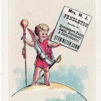 Mrs. M. J. Pendleton Trade Card