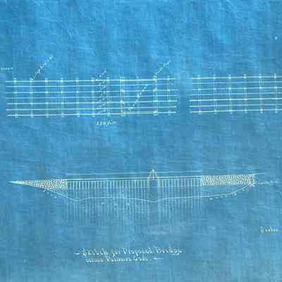 Plan, Palmers Cove Bridge
