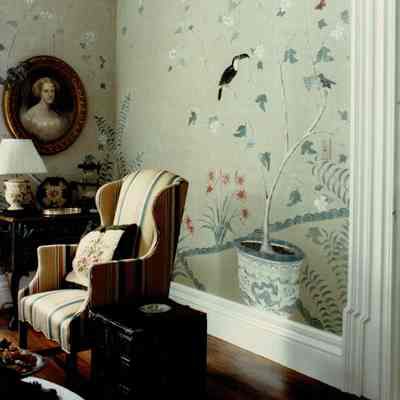 Wall Covering Parlor Detail, 1989