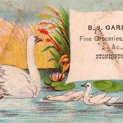 B.J. Gardiner Trade Card
