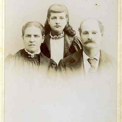 Mr. and Mrs. Manuel Sylvia with daughter(?)
