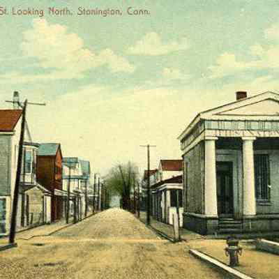 Water Street, Looking North, Stonington CT