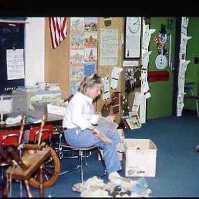 Carding wool