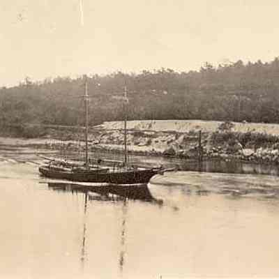 Schooner Victory in Cape Cod canal