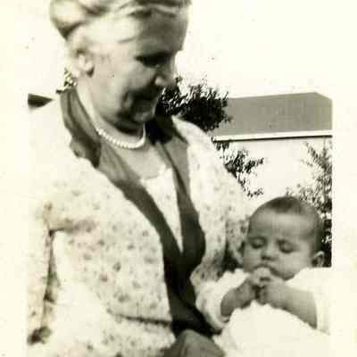 Grandma Clark and Carolyn