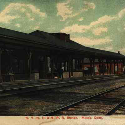 N. Y. N. H. & H. R. R. Station, Mystic CT