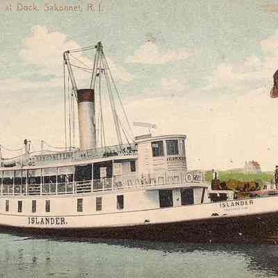 ISLANDER at dock, Sakonnet RI