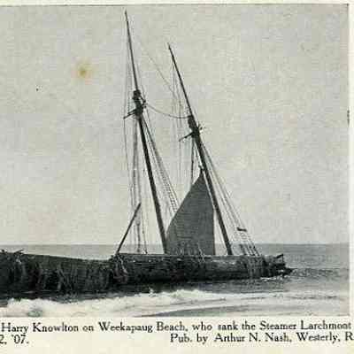Wreck of Schooner HARRY KNOWLTON