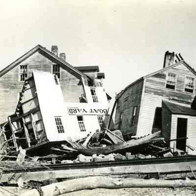 Overturned Boat Yard building, Church and Gold Streets