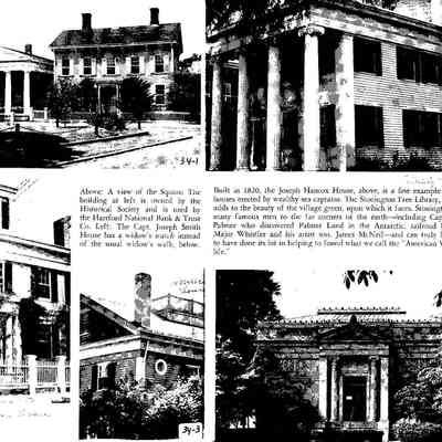 Article on Stonington houses, Stonington CT