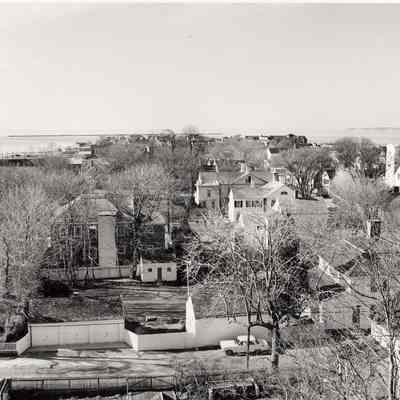 Stonington aerial view looking south
