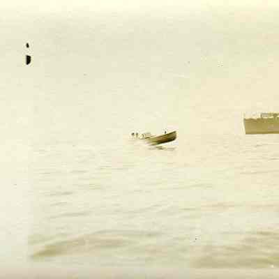 Motor Boats in harbor, Stonington CT