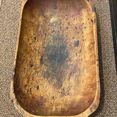 Dough Bowl/Trencher