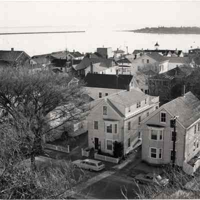 Stonington aerial view towards south west