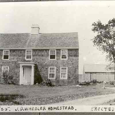 Jonathan Wheeler homestead built 1733, Stonington CT