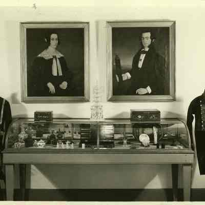 Interior of Lighthouse Museum, Stonington CT