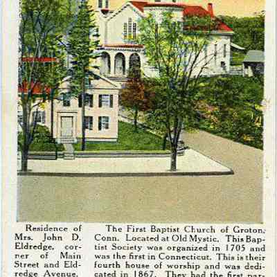 First Baptist Church of Groton in Old Mystic CT