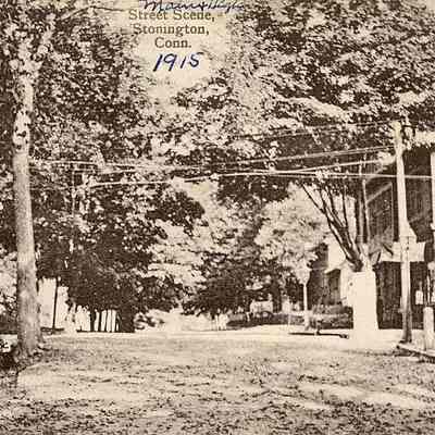 Street Scene, Stonington CT