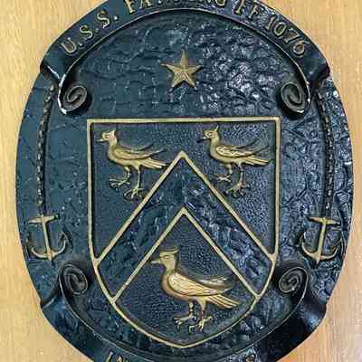 USS Fanning Plaque