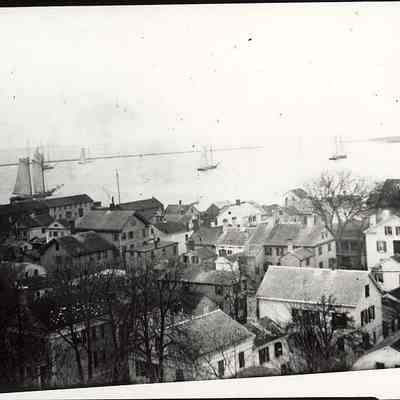 Stonington Harbor from Congregational Church Tower