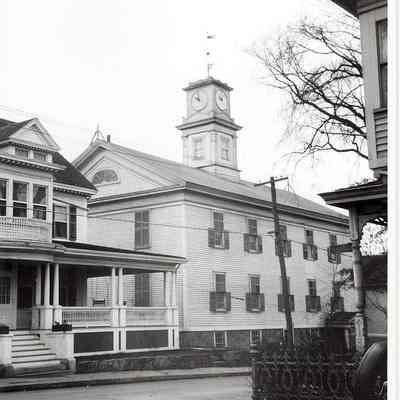 Old Baptist Church, Water Street between High and Pearl Streets, Stonington CT