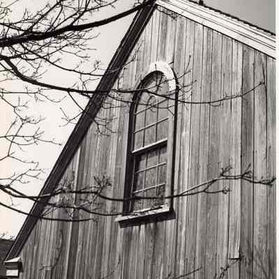 Second story window at 143 Water Street
