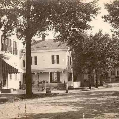 Houses on Main Street, Stonington CT