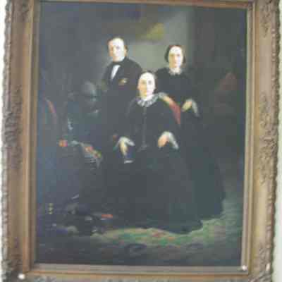 Portrait of Benjamin, Harriet and Lois Cutler