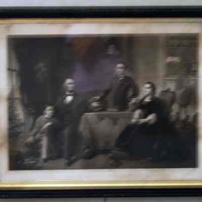President Abraham Lincoln and family