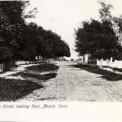 Main Street looking east, Noank CT