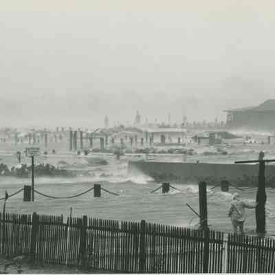 Person at Wayland's Wharf