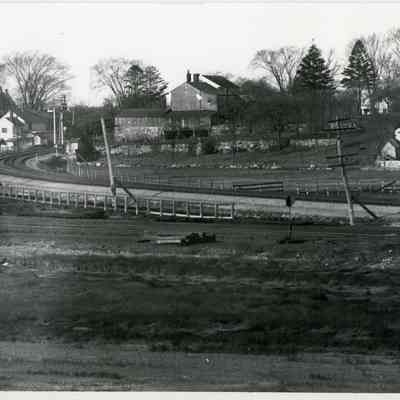 Railroad tracks at Stonington CT
