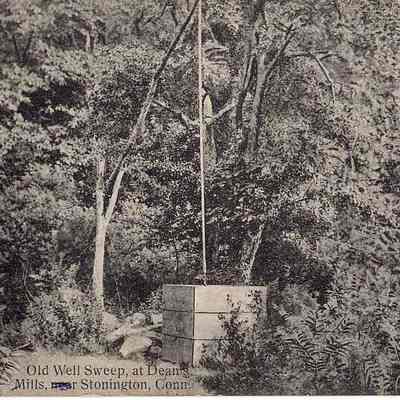 Old Well Sweep, at Deans Mills, Stonington CT