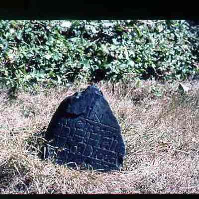 Marker at Robinson Cemetery