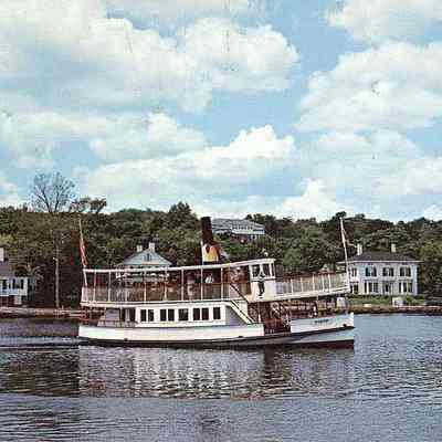 The Ferryboat SABINO operated by Mystic Seaport, Mystic CT