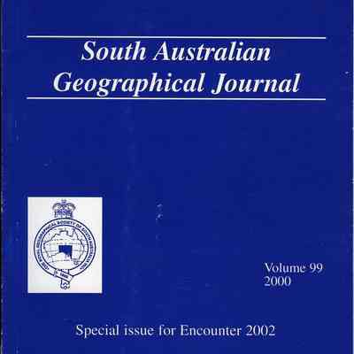 South Australian Geographical Journal