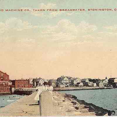 Atwood Machine Co. taken from Breakwater, Stonington CT